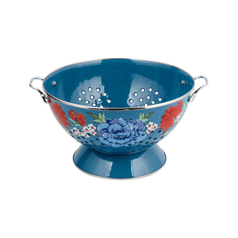 Vintage Enamel Fruit Basket Vintage Enamel Fruit Basket