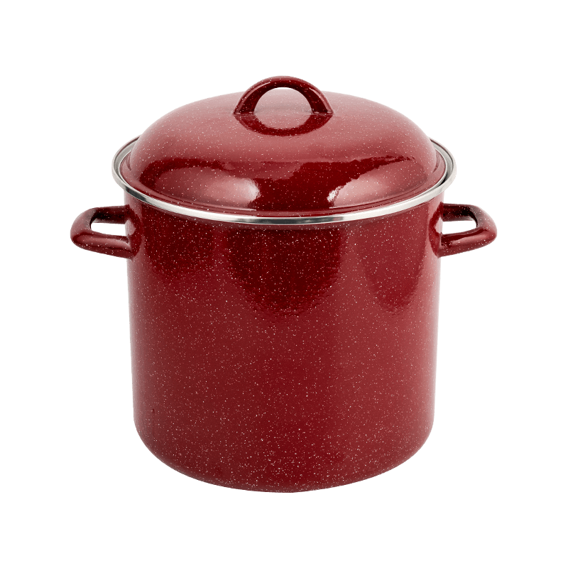 755d enamel double-handle matangkad na balde