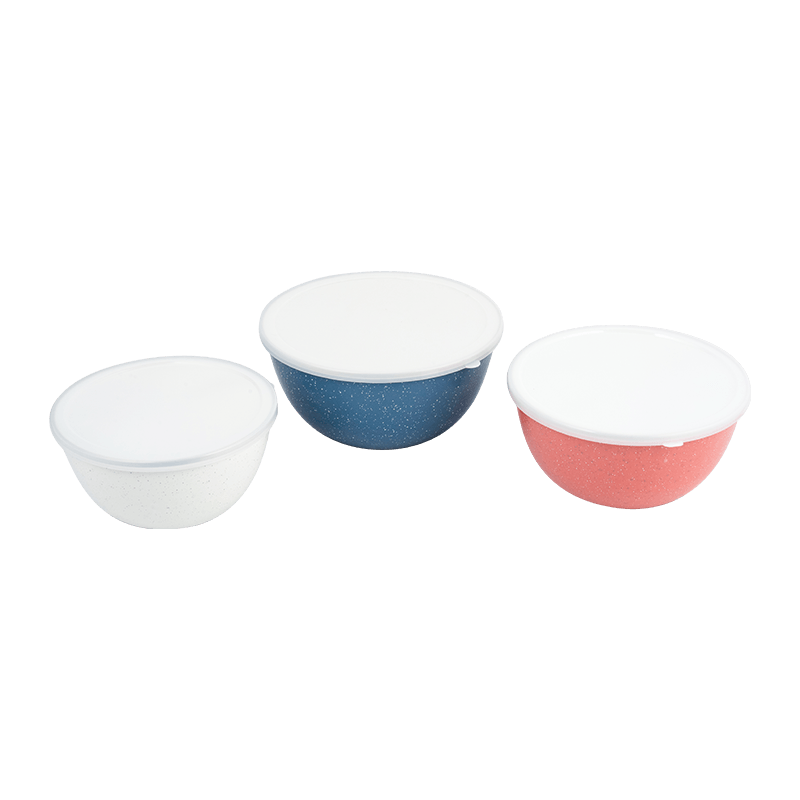 Round rim paghahalo ng mangkok