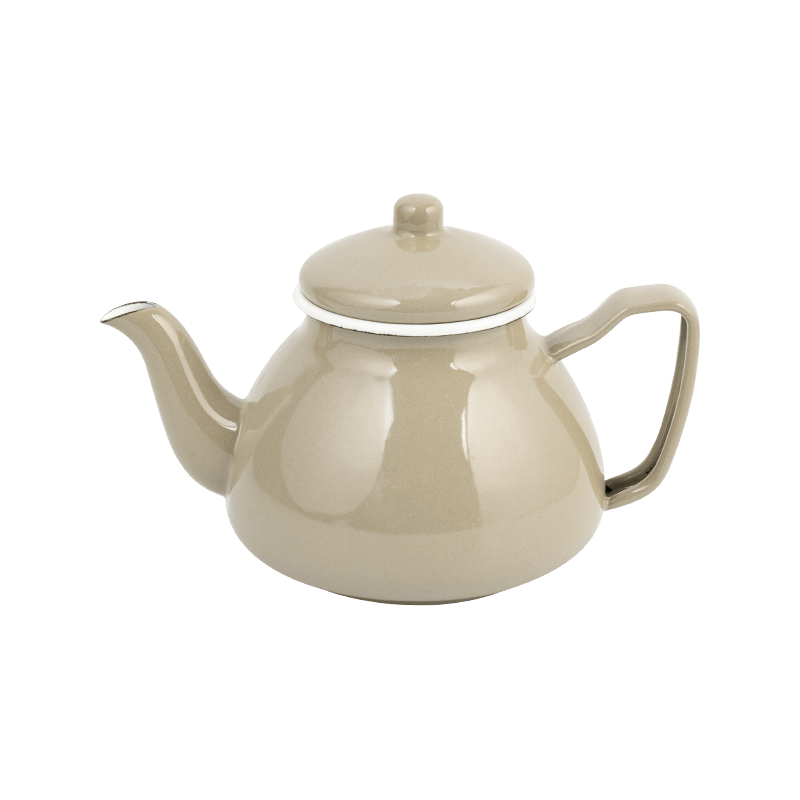 Tk105c enamel flared rim maliit na tea kettle Tk105c enamel flared rim maliit na tea kettle