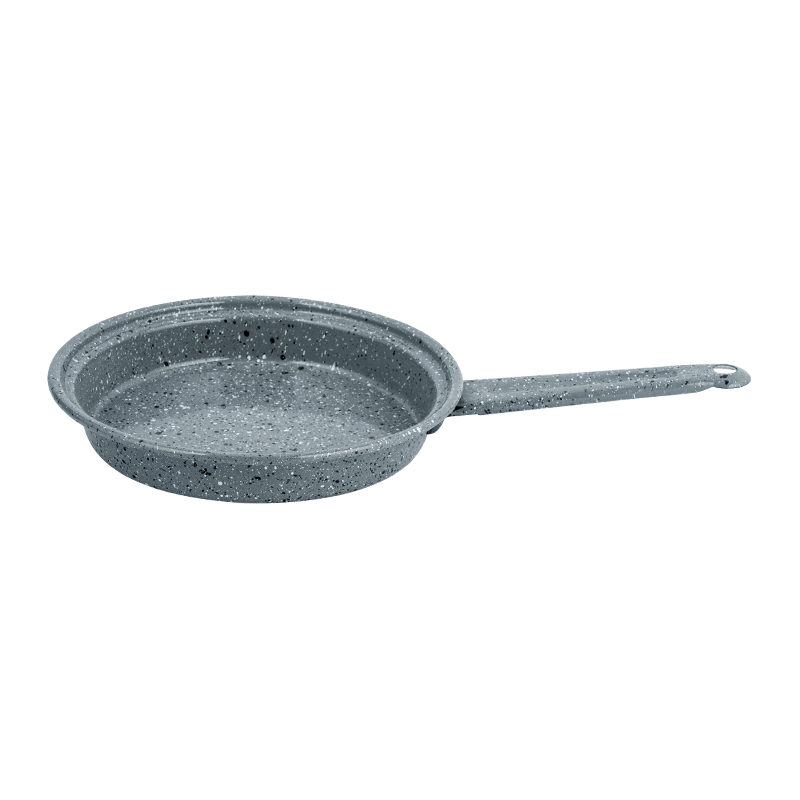 407d enamel non-stick frying pan