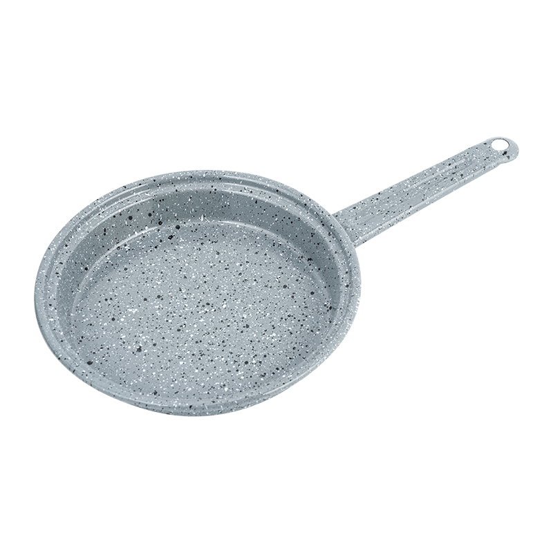 407d enamel non-stick frying pan
