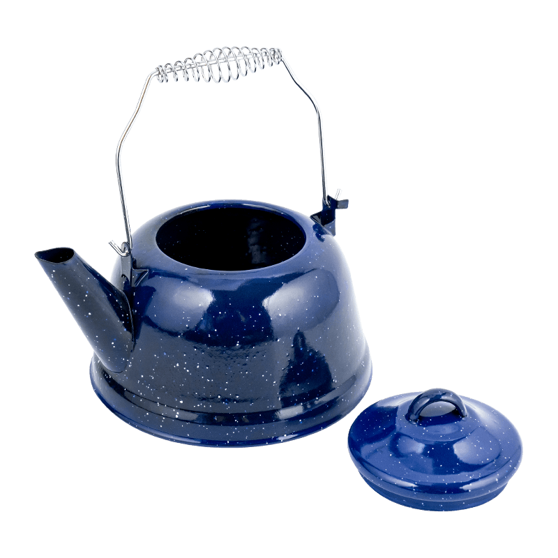 TK511 Wire hawakan ang Camping Water Enamel Kettle