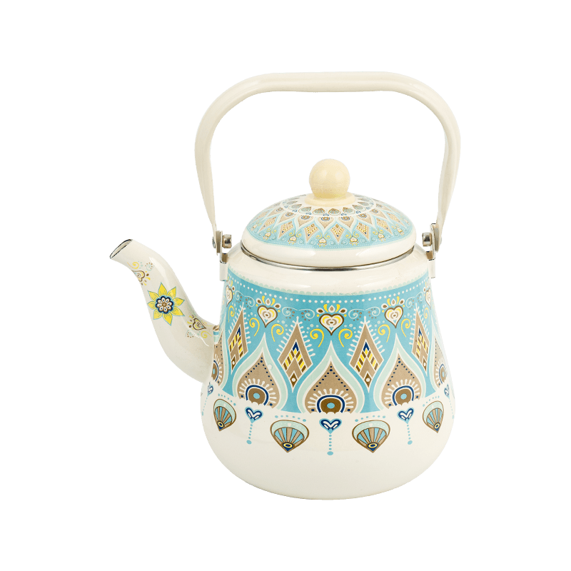 TK507 enamel stovetop tea kettle