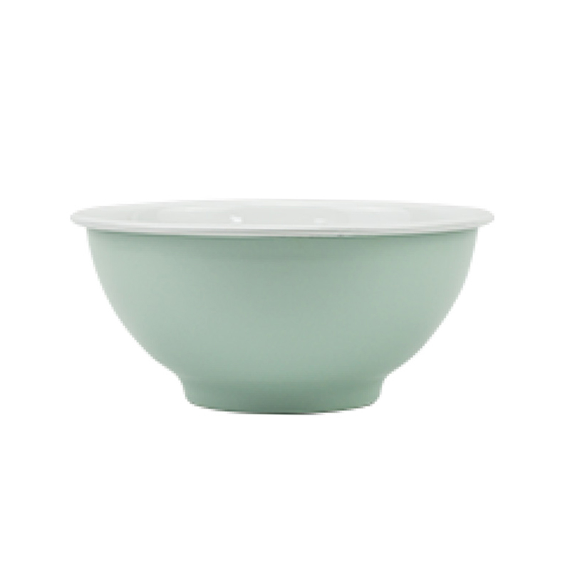 Flared rim mixing bowl