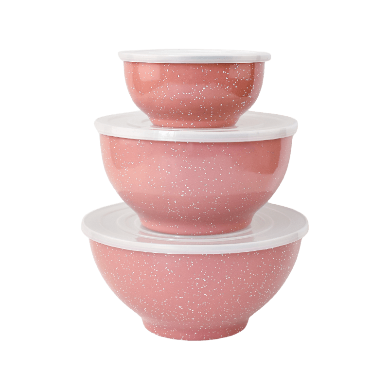 Round rim paghahalo ng mangkok