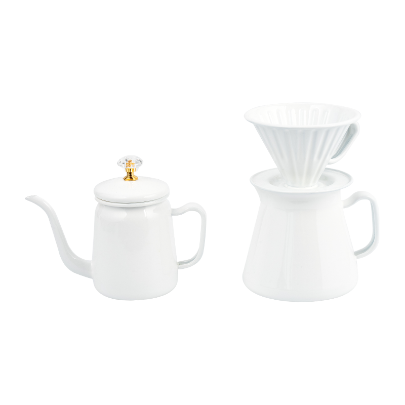 Enamel Kape Utensil Kit